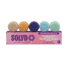 SOLYD SOLYD - proefpakket - shampoo (5 mini bars)