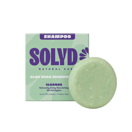 SOLYD SOLYD - shampoo bar - aloë vera komkommer (mild, kalmerend)