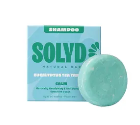 SOLYD SOLYD - shampoo bar - eucalyptus tea tree (gevoelige huid)
