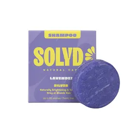 SOLYD SOLYD - shampoo bar - lavendel (zilvershampoo)