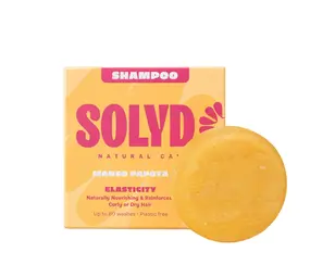 SOLYD SOLYD - shampoo bar - mango papaja (voedend, curly girl)