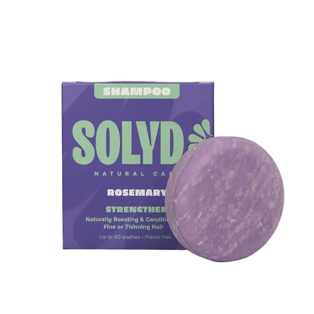 SOLYD SOLYD - shampoo bar - rozemarijn (dunner wordend haar)