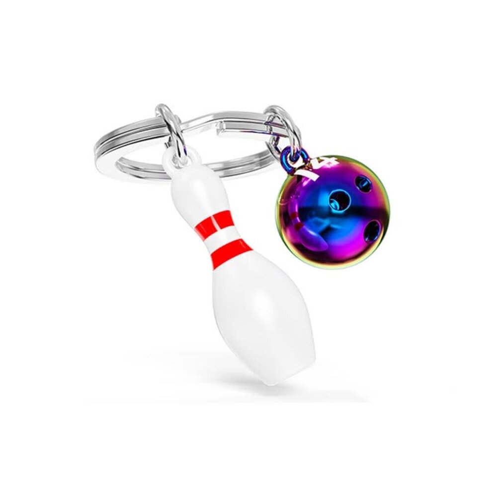 Metalmorphose Metalmorphose - sleutelhanger - bowling pin & ball Metalmorphose Metalmorphose - sleutelhanger - bowling pin & ball