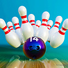 Metalmorphose Metalmorphose - sleutelhanger - bowling pin & ball Metalmorphose Metalmorphose - sleutelhanger - bowling pin & ball