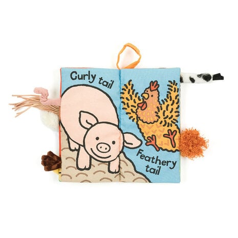 Jellycat Jellycat - stoffen boekje - farm tails Jellycat Jellycat - stoffen boekje - farm tails