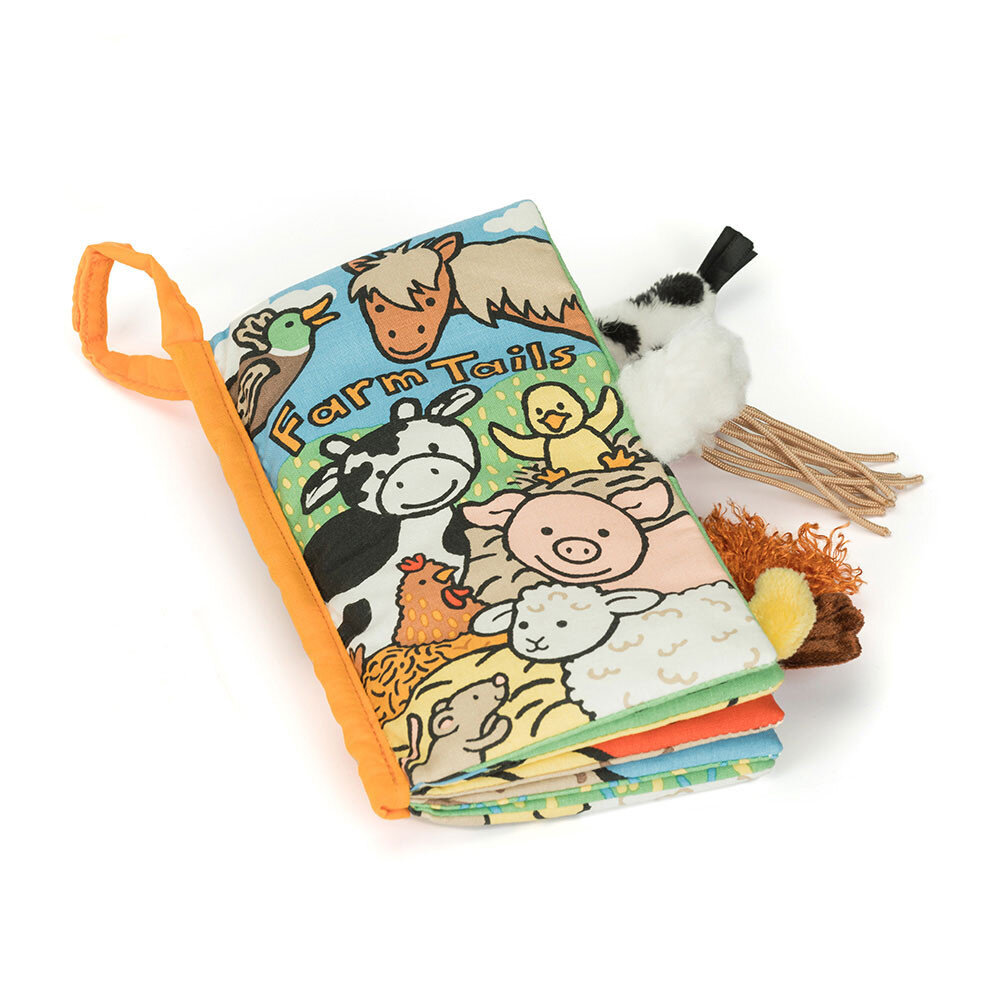 Jellycat Jellycat - stoffen boekje - farm tails Jellycat Jellycat - stoffen boekje - farm tails