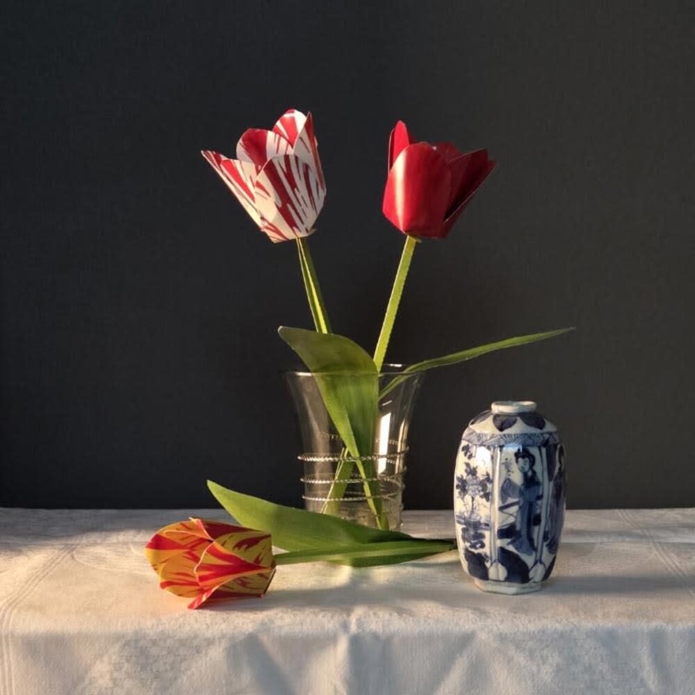 Piet Design Piet design - vouwpakket - tulpen (3 stuks)