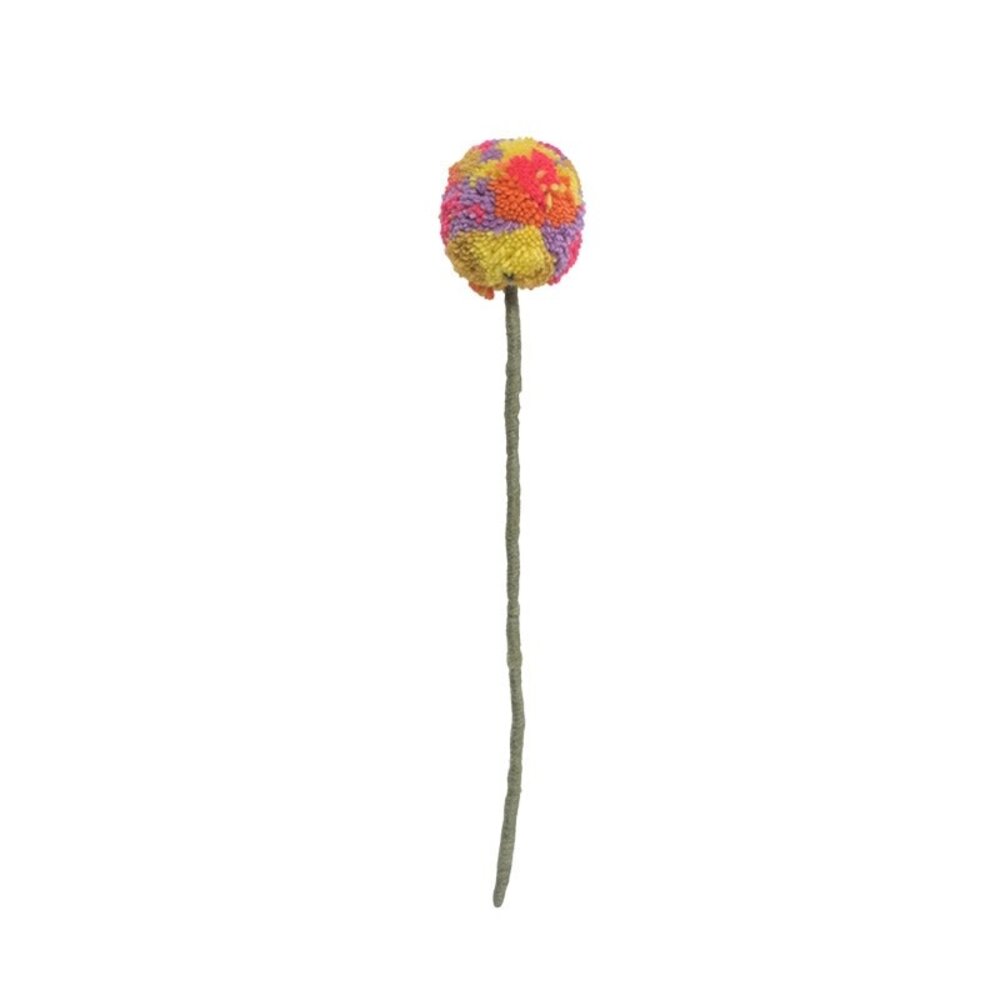 Aveva Design Aveva design - bloem distel - pom pom lilac-neon M