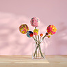 Aveva Design Aveva design - bloem distel - pom pom lilac-neon M