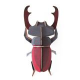 Studio Roof Studio Roof - muurdecoratie - stag beetle Studio Roof Studio Roof - muurdecoratie - stag beetle