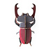 Studio Roof - muurdecoratie - stag beetle Studio Roof - muurdecoratie - stag beetle