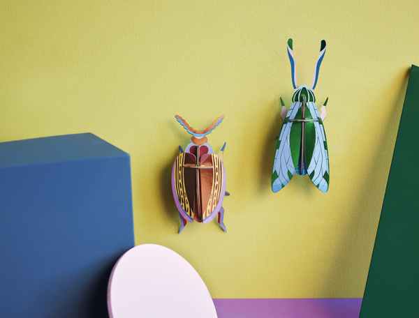 Studio Roof Studio Roof - muurdecoratie - cuprum beetle Studio Roof Studio Roof - muurdecoratie - cuprum beetle