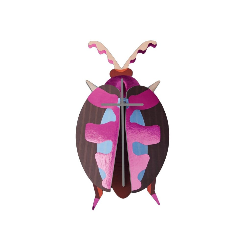 Studio Roof Studio Roof - muurdecoratie - lumen pink beetle Studio Roof Studio Roof - muurdecoratie - lumen pink beetle