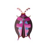 Studio Roof Studio Roof - muurdecoratie - lumen pink beetle Studio Roof Studio Roof - muurdecoratie - lumen pink beetle