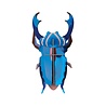 Studio Roof Studio Roof - muurdecoratie - azure stag beetle Studio Roof Studio Roof - muurdecoratie - azure stag beetle