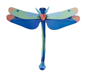 Studio Roof Studio Roof - muurdecoratie - blue dragonfly Studio Roof Studio Roof - muurdecoratie - blue dragonfly