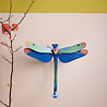 Studio Roof Studio Roof - muurdecoratie - blue dragonfly Studio Roof Studio Roof - muurdecoratie - blue dragonfly