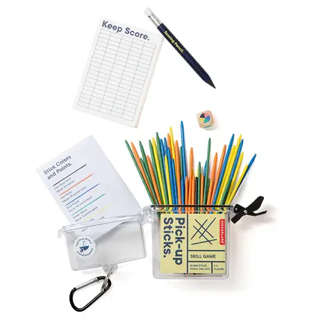 Kikkerland Kikkerland - spelletje - pick up sticks (weatherproof) Kikkerland Kikkerland - spelletje - pick up sticks (weatherproof)