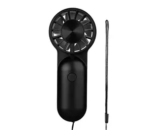 Kikkerland Kikkerland - mini ventilator - black