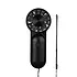 Kikkerland - mini ventilator - black Kikkerland - mini ventilator - black