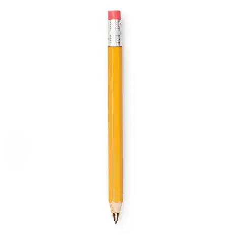 Kikkerland Kikkerland - uitwisbare pen - geel potlood Kikkerland Kikkerland - uitwisbare pen - geel potlood