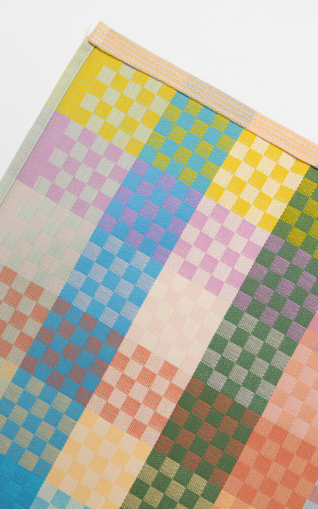 Foekje Fleur Foekje fleur - odds & ends - checkered check theedoek #137A Foekje Fleur Foekje fleur - odds & ends - checkered check theedoek #137A