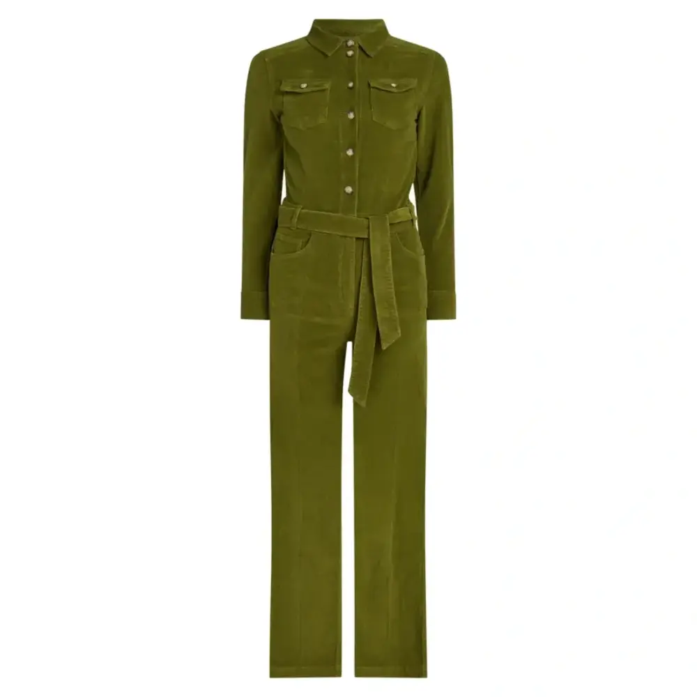 King Louie King Louie - mia jumpsuit baby cord - posey green King Louie King Louie - mia jumpsuit baby cord - posey green