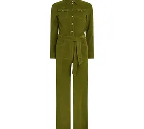 King Louie King Louie - mia jumpsuit baby cord - posey green King Louie King Louie - mia jumpsuit baby cord - posey green