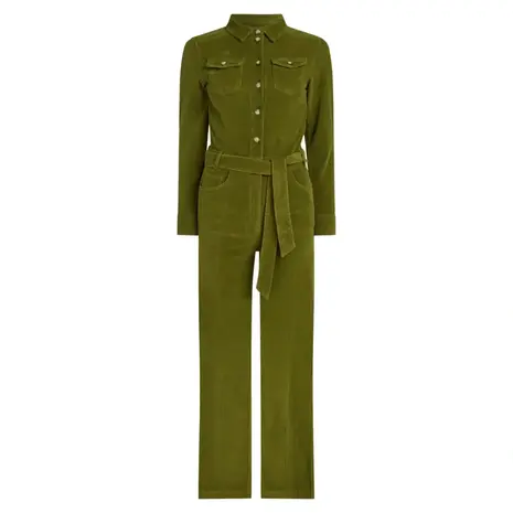 King Louie King Louie - mia jumpsuit baby cord - posey green King Louie King Louie - mia jumpsuit baby cord - posey green