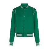 King Louie King Louie - varsity jacket hollis sweat - meadow green King Louie King Louie - varsity jacket hollis sweat - meadow green