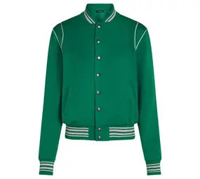 King Louie King Louie - varsity jacket hollis sweat - meadow green King Louie King Louie - varsity jacket hollis sweat - meadow green