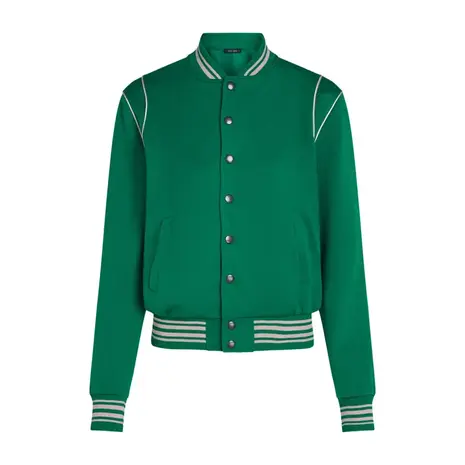 King Louie King Louie - varsity jacket hollis sweat - meadow green King Louie King Louie - varsity jacket hollis sweat - meadow green