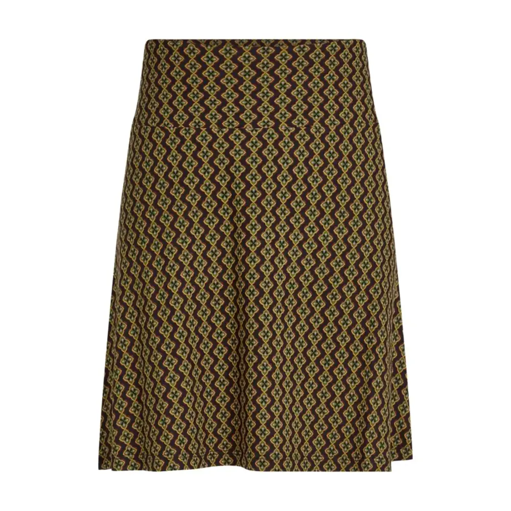 King Louie King Louie - border skirt turi jersey - black King Louie King Louie - border skirt turi jersey - black