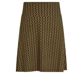 King Louie King Louie - border skirt turi jersey - black King Louie King Louie - border skirt turi jersey - black
