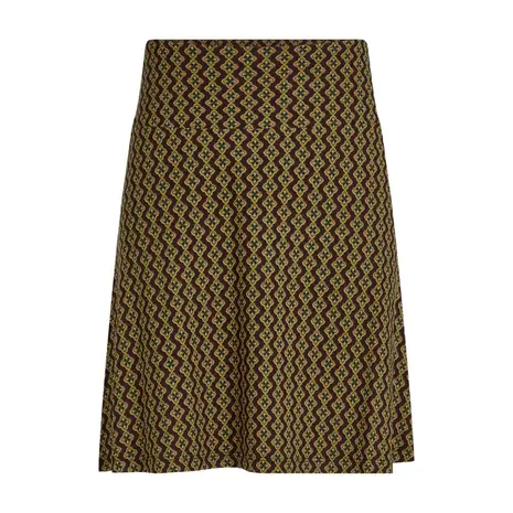 King Louie King Louie - border skirt turi jersey - black King Louie King Louie - border skirt turi jersey - black
