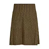 King Louie King Louie - border skirt turi jersey - black King Louie King Louie - border skirt turi jersey - black