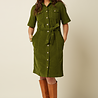 King Louie King Louie - kate dress baby cord - posey green