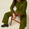 King Louie King Louie - mia jumpsuit baby cord - posey green King Louie King Louie - mia jumpsuit baby cord - posey green
