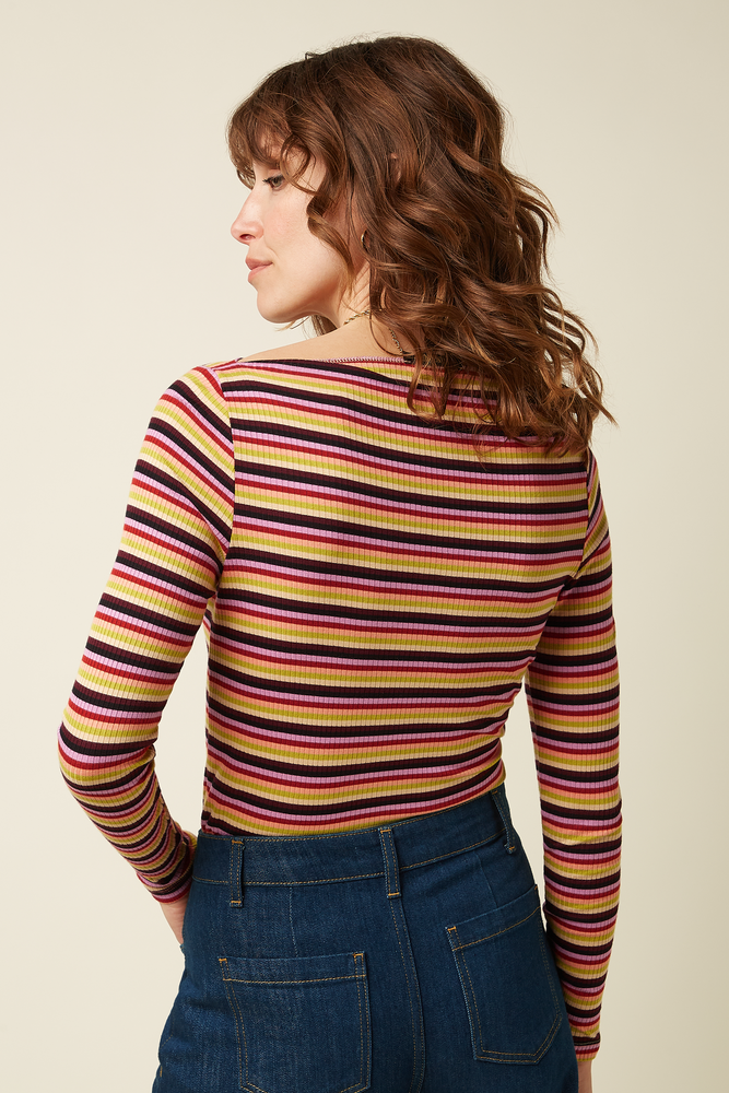 King Louie King Louie - marina top josie stripe - multi color