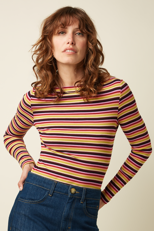 King Louie King Louie - marina top josie stripe - multi color