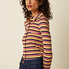 King Louie King Louie - blouse josie stripe - multi color King Louie King Louie - blouse josie stripe - multi color