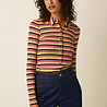 King Louie King Louie - blouse josie stripe - multi color King Louie King Louie - blouse josie stripe - multi color