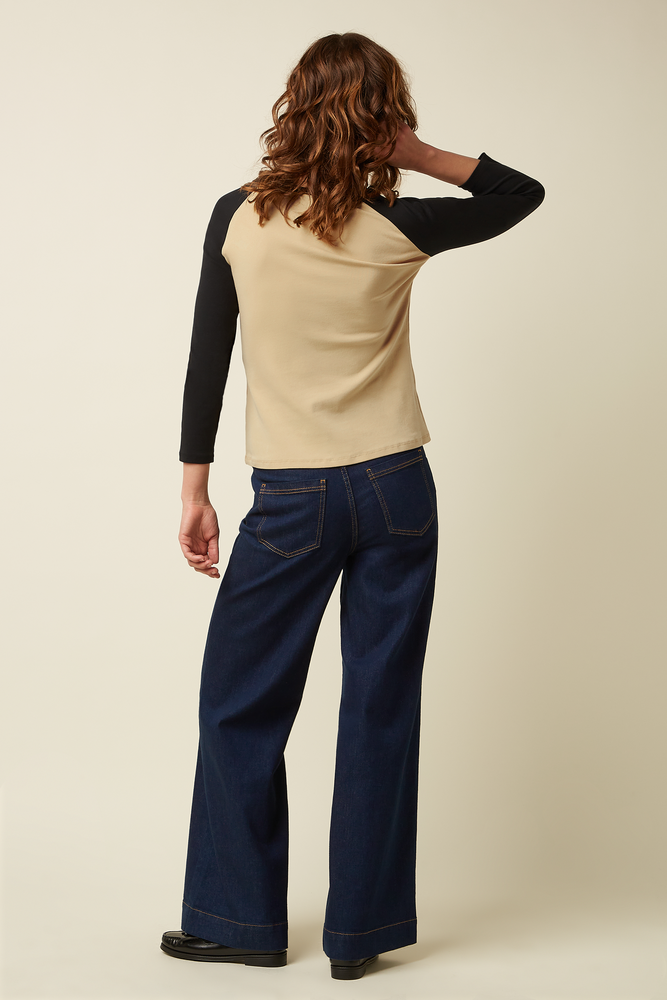 King Louie King Louie - paige pants petite onyx denim - deep blue
