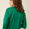 King Louie King Louie - varsity jacket hollis sweat - meadow green King Louie King Louie - varsity jacket hollis sweat - meadow green