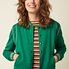 King Louie King Louie - varsity jacket hollis sweat - meadow green King Louie King Louie - varsity jacket hollis sweat - meadow green
