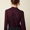 King Louie King Louie - carina blouse viscose light - porto red King Louie King Louie - carina blouse viscose light - porto red
