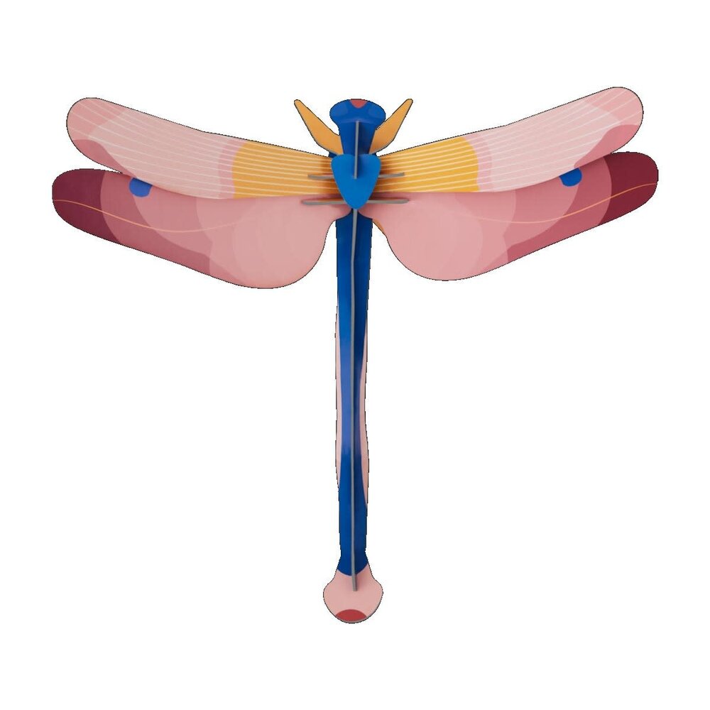 Studio Roof Studio Roof - muurdecoratie - pink dragonfly Studio Roof Studio Roof - muurdecoratie - pink dragonfly