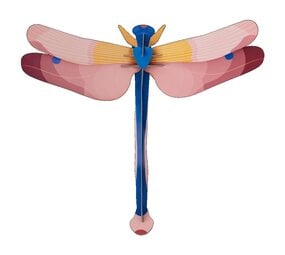 Studio Roof Studio Roof - muurdecoratie - pink dragonfly Studio Roof Studio Roof - muurdecoratie - pink dragonfly