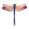 Studio Roof Studio Roof - muurdecoratie - pink dragonfly Studio Roof Studio Roof - muurdecoratie - pink dragonfly