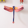 Studio Roof Studio Roof - muurdecoratie - pink dragonfly Studio Roof Studio Roof - muurdecoratie - pink dragonfly